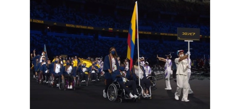 Colombia inicia su participación en los Juegos Paralímpicos de Tokio 