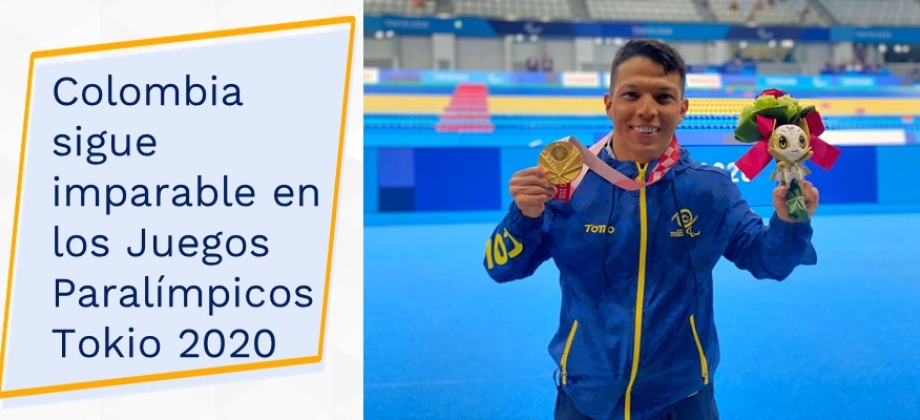 Colombia imparable en los Juegos Paralímpicos Tokio 2020