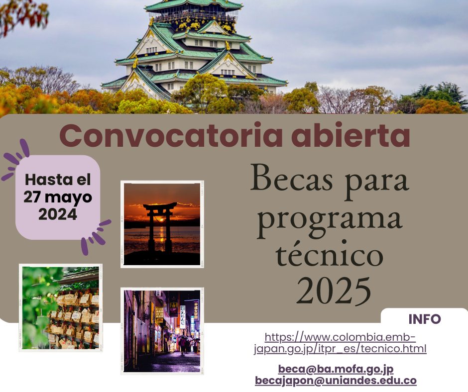 El Ministerio de Educación, Cultura, Deporte, Ciencia y Tecnología del Japón abre convocatoria para becas 2025