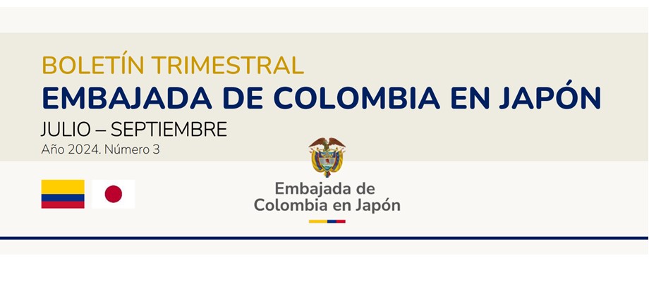 Imagen de Informe de la Embajada de Colombia en Japón de julio a septiembre de 2024