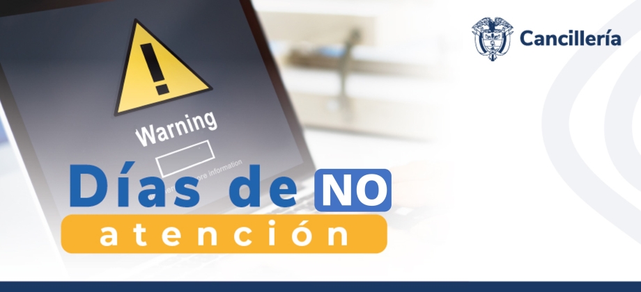 Embajada de Colombia en Japón y su sección consular no tendrán atención al público este 3 de noviembre de 2023