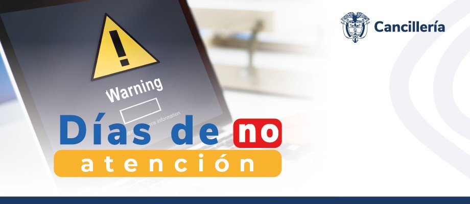 Mañana viernes 23 de febrero no habrá atención al público en la Embajada de Colombia en Japón y su sección consular