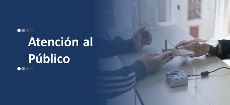 12 de enero de 2026 no habrá atención al público en la Embajada de Colombia en Tokio y su sección Consular