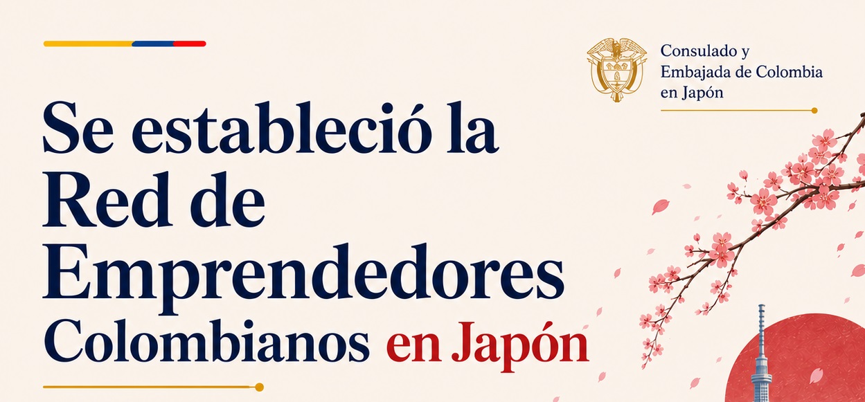 Se constituye la Red de Emprendedores Colombianos en Japón