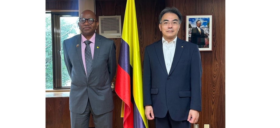 El Embajador Gustavo Makanaky recibe una visita de cortesía por parte de la organización Soka Gakkai Internacional – SGI