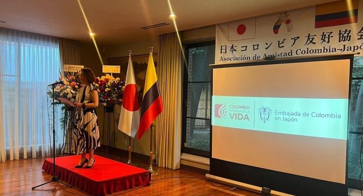 Celebración primera década Asociación de Amistad Colombia- Japón